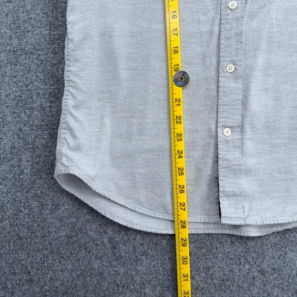 Banana Republic Oxford Shirt Mens Medium 100% Cotton Blue Short Sleeve